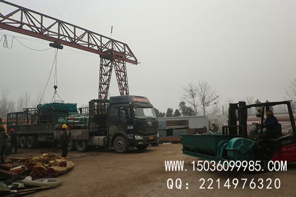 海南蒸養(yǎng)磚機發(fā)貨現場