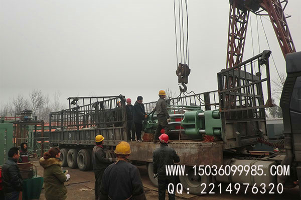 海南蒸養(yǎng)磚機發(fā)貨現場